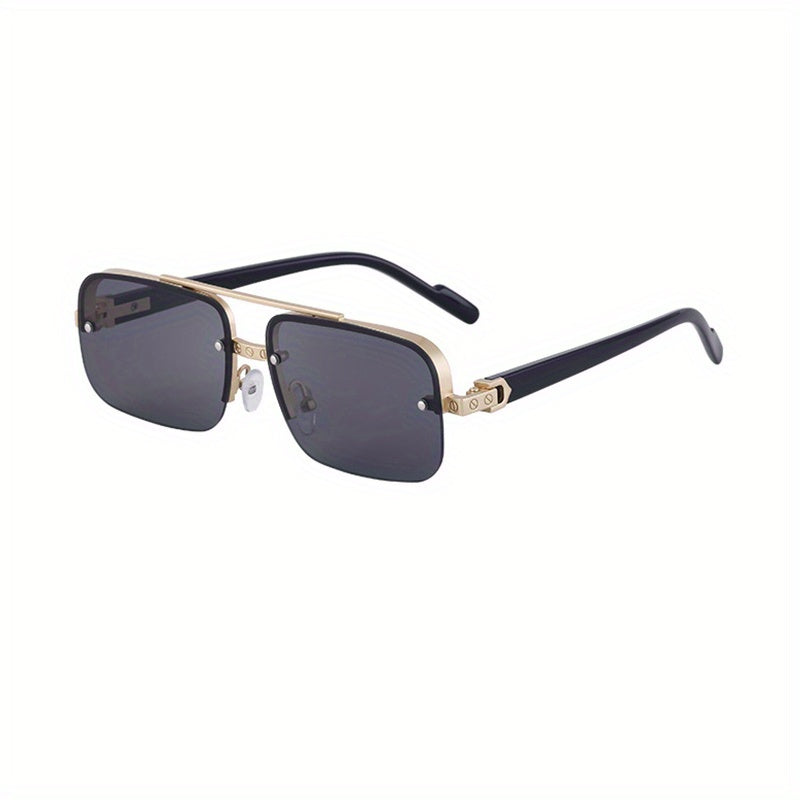 Men's Business Sunglasses High End Anti UV Gradient HD Vision Glasses