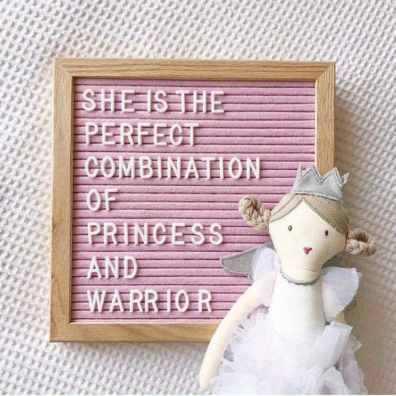 Felt Letter Message Board Baby Photo Props Children's Message Board
