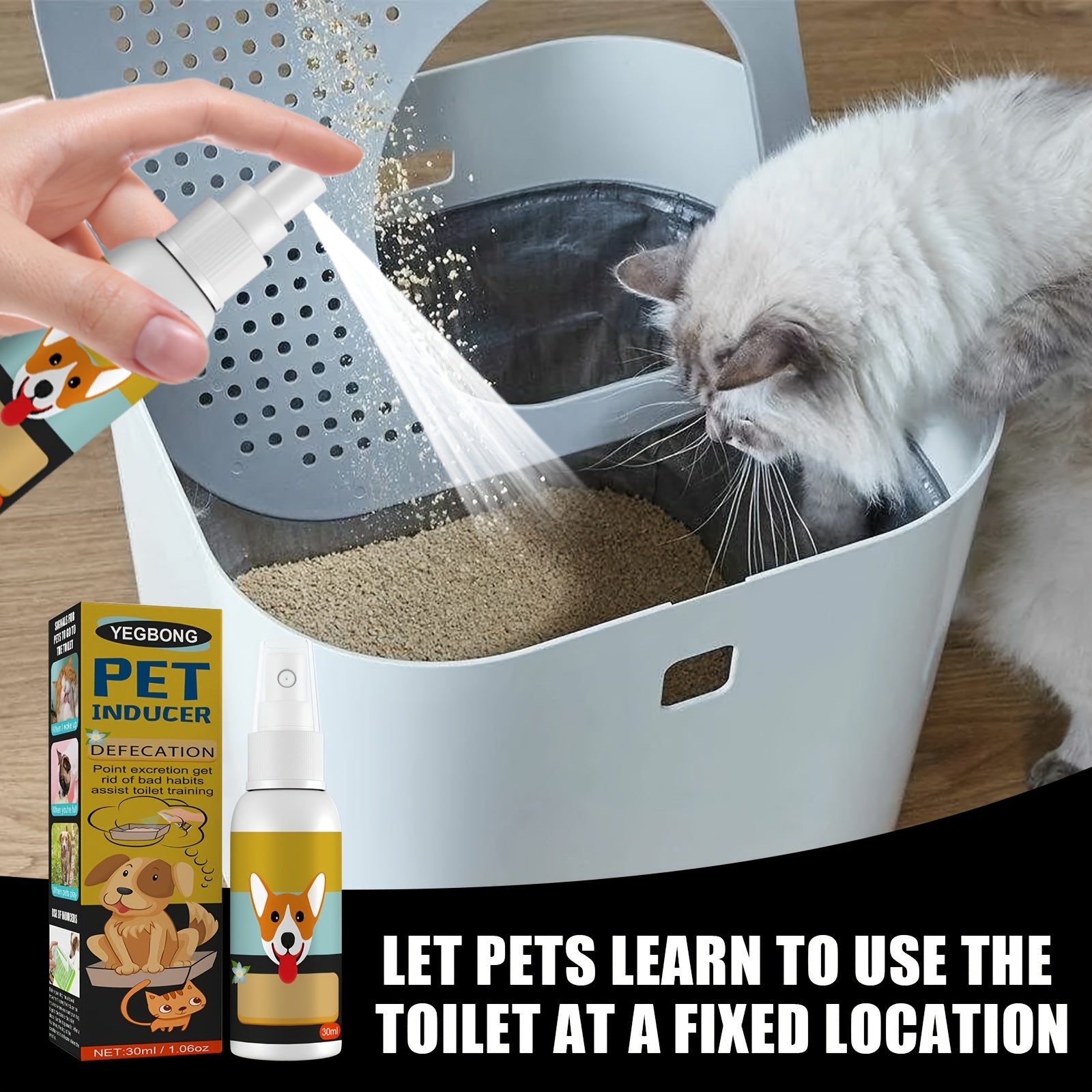 Pet Training Spray Puppy Toilet Training Aid