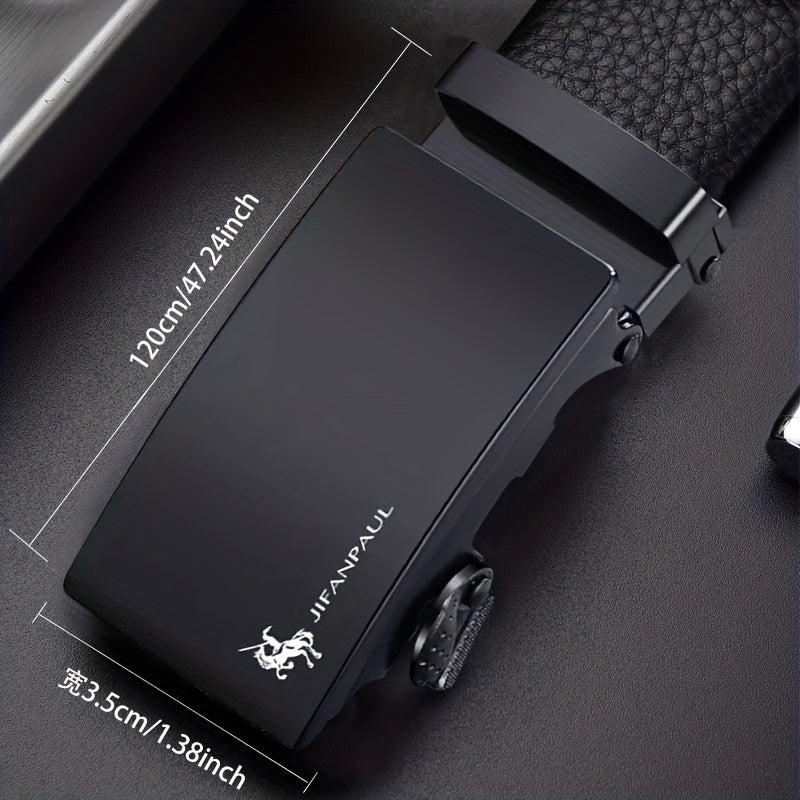 Men's PU Automatic Buckle Belt For Wedding Daily