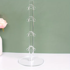 Clear Acrylic Eyeglasses Stand Holder Organizer