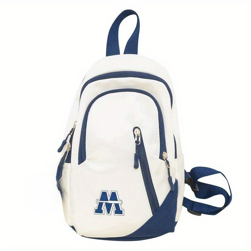 Large Capacity Casual Chest Bag Nylon Sling Bag