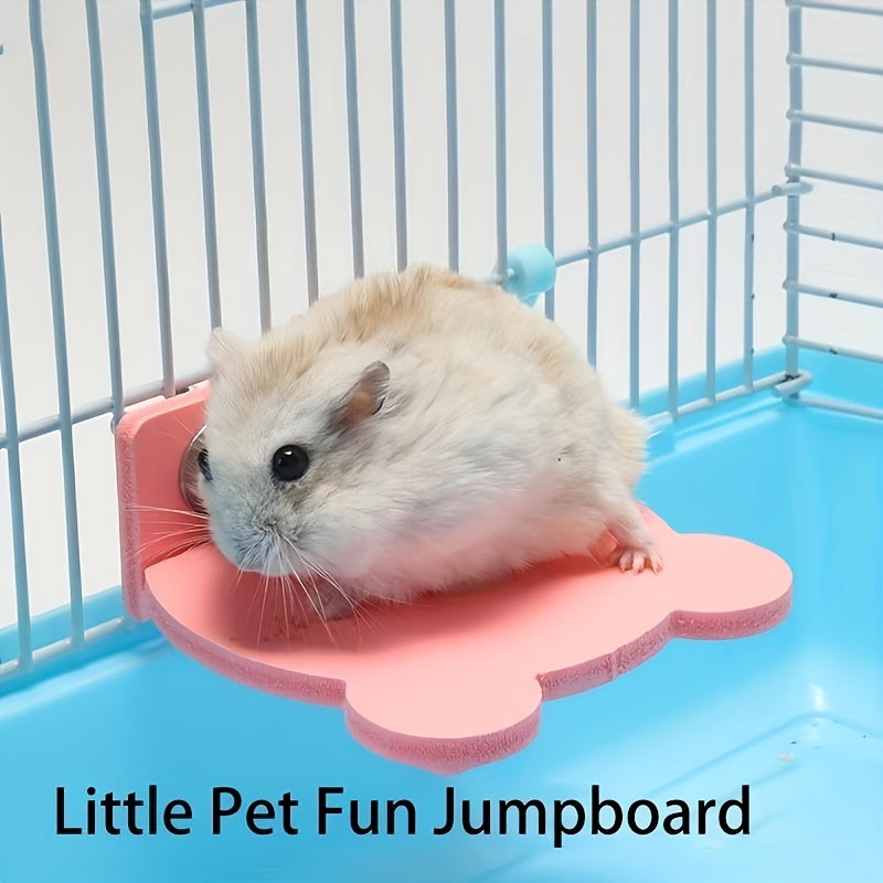 Self Assembling Hamster Toys Set - Mini Running Wheels and Spinning Balls