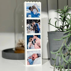 Personalized Building Blocks Puzzle - Custom Gift for Him