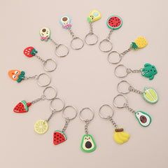 16pcs Watermelon Keychain Party Favors for Summer Birthday Party