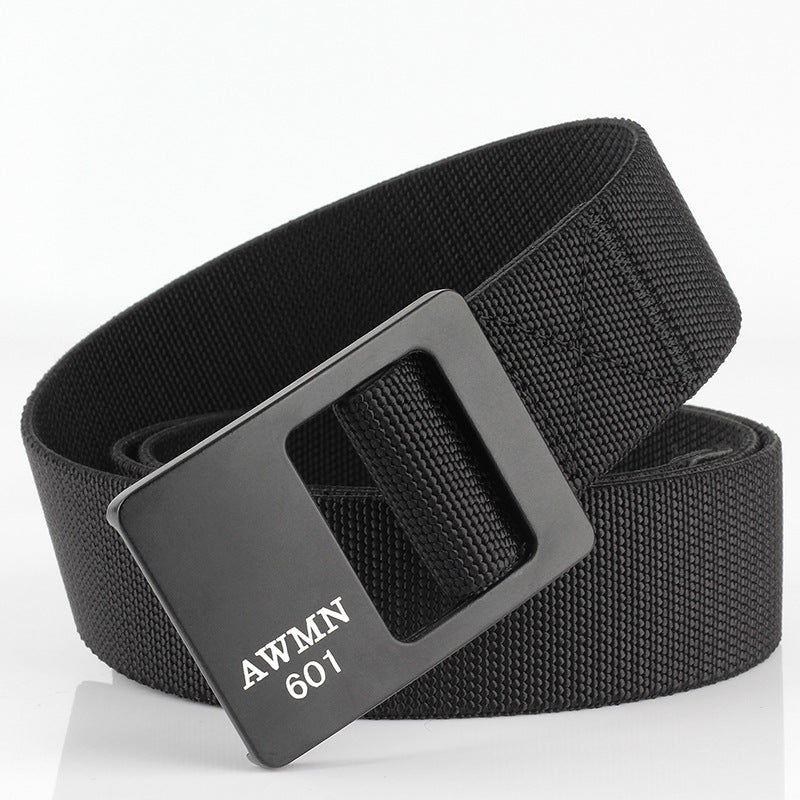 Stretch Woven Belt Versatile Jeans Belt Casual Belt