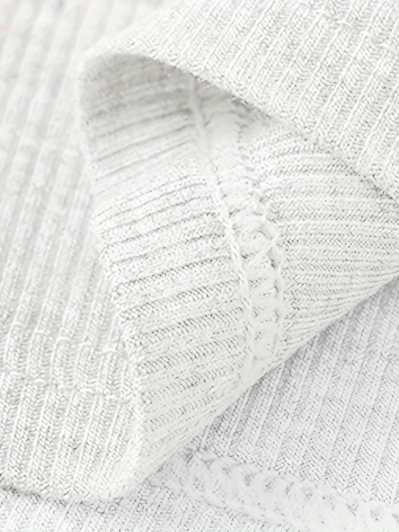 Ribbed Lounge Top Crew Neck Sleeve Women's Loungewear