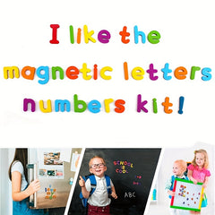 Magnetic Letter & Number Stickers Educational Toys