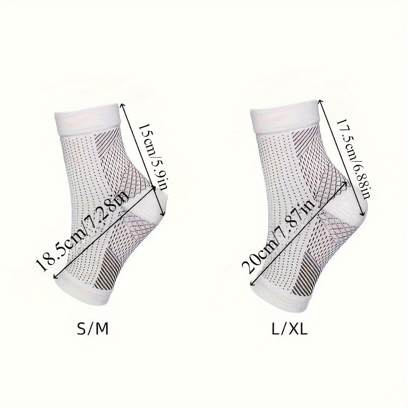 Neuropathy Ankle Brace Socks Compression Sleeve Breathable Non Woven Fabric