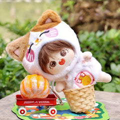 Plush Doll Animal Headset for Dolls with Normal Body