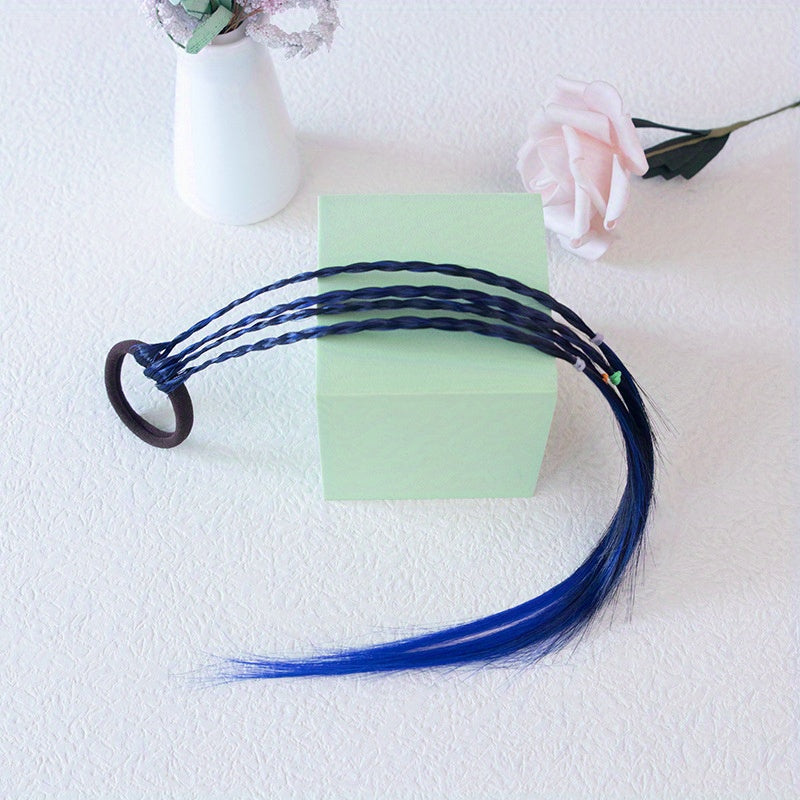 Colorful Braid Wigs Hair Rope Dreadlock Hair Rope Box Braid Hair Accessories