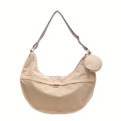 Nylon Crossbody Bag Dumpling Shoulder Bag Casual Handbag