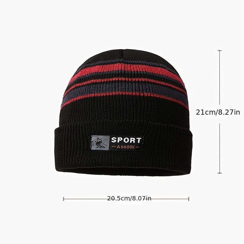Men's Winter Fleece Beanie Hat