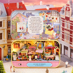 DIY Hut Box Theater 3D Puzzle Model Birthday Gift For Girls And Children