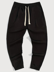 Rabbit Print Drawstring Sweatpants Casual Joggers for Men