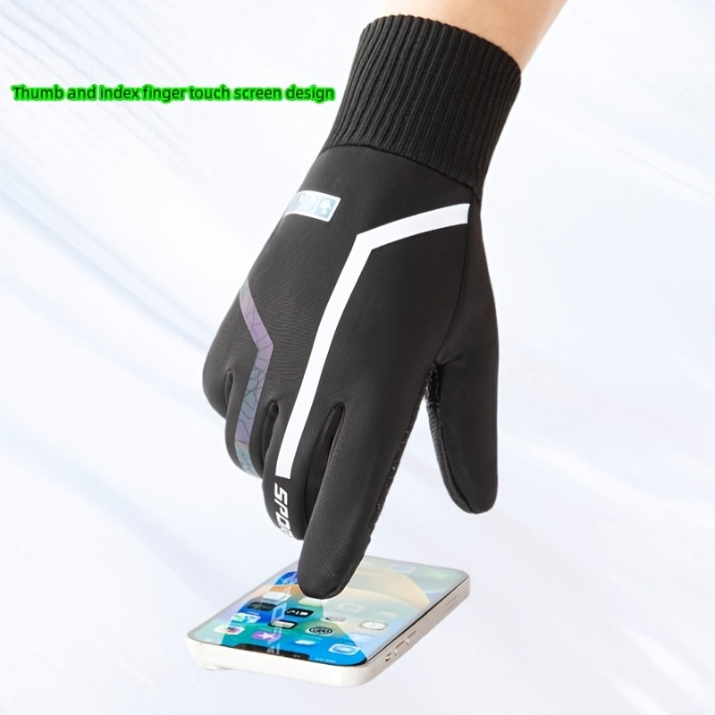 Winter Cycling Gloves Touch Screen Warm Outdoor Sports Gloves