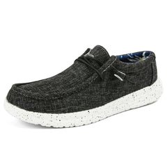 Men's Lightweight Canvas Loafer Shoes Casual Slip On Sneakers