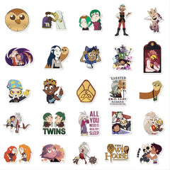 50pcs Owl Magic Club Series Waterproof Sticker DIY Creative Toys Gift