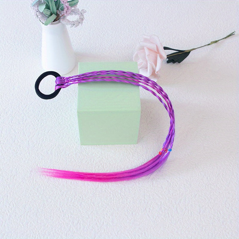 Colorful Braid Wigs Hair Rope Dreadlock Hair Rope Box Braid Hair Accessories