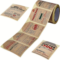 200pcs Christmas Gift Series Stickers And Labels