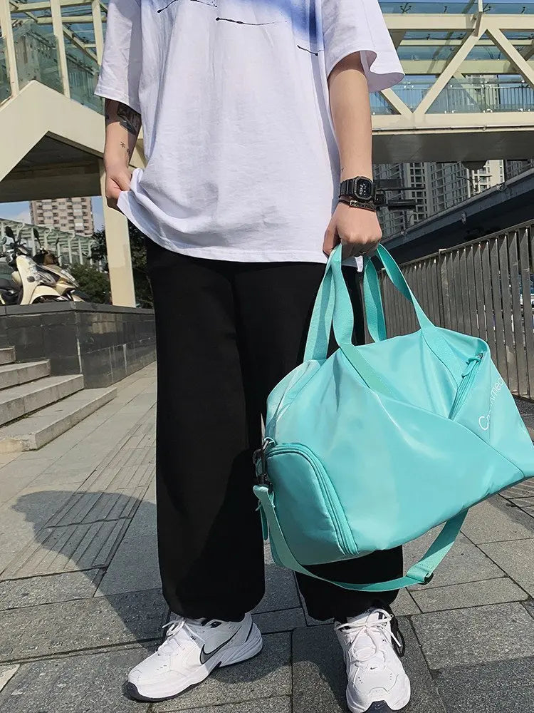 18 Inch Nylon Travel Bag,Portable Large Capacity Fitness Bag