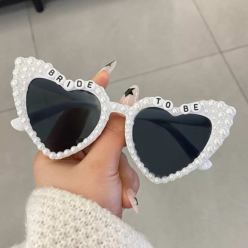 3pcs Bride to Be Glasses Sash Veil Wedding Bachelorette Bridal Shower