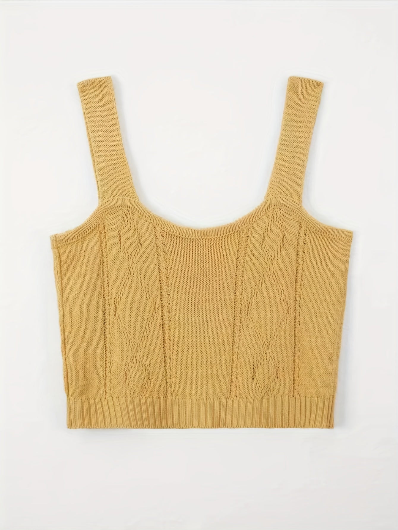 Boho Flower Embroidered Tank Top for Women