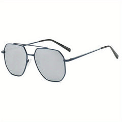 Men's Large Frame Metal Sunglasses