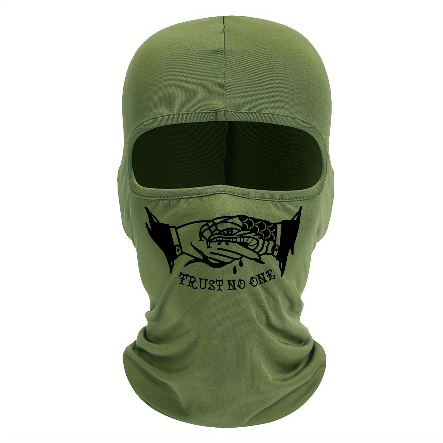 Shake Hands Print Balaclava Unisex Ski Mask