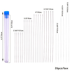 26pcs Beading Needles Set for DIY Jewelry Making