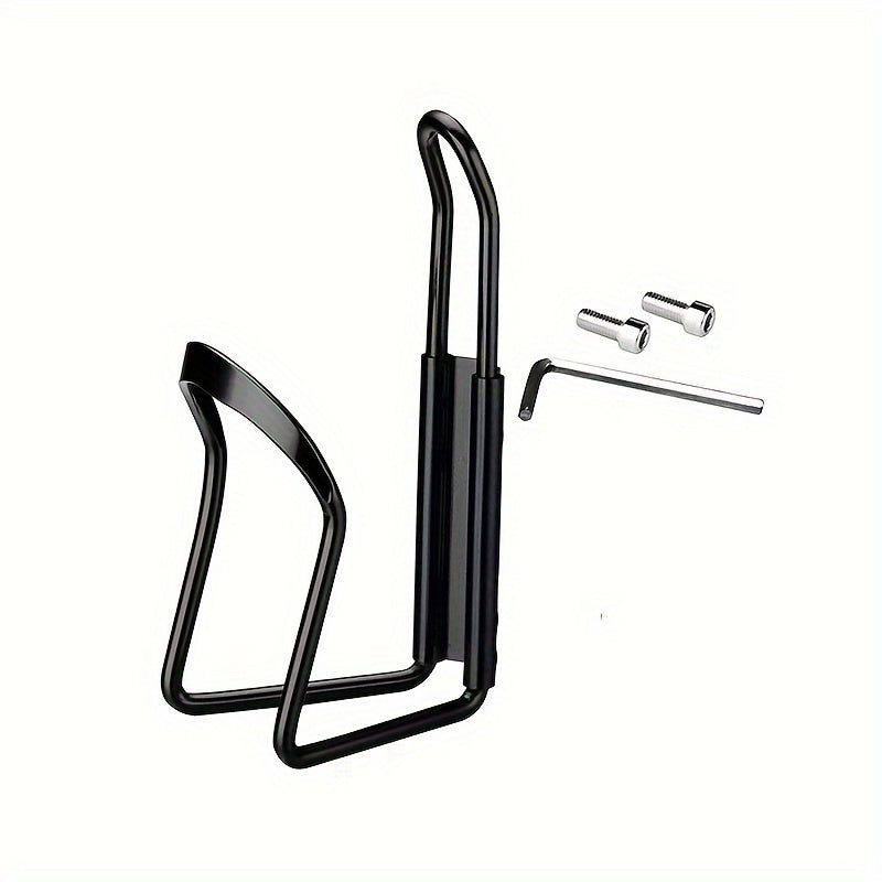 Aluminum Bike Water Bottle Holder - Secure Mount for Mountain and Road Bikes