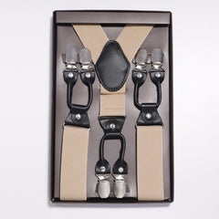 Men's Y Type Elastic Suspenders Adjustable Trousers Suspenders