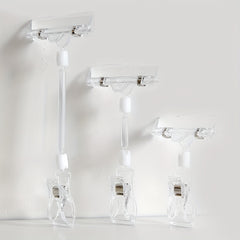 Plastic Shelf Clamp Tag Advertising Clips