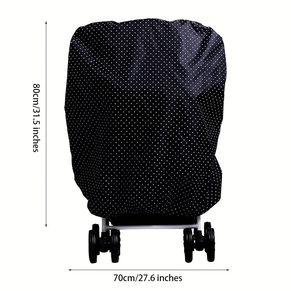 Stroller Waterproof Rain Cover, Windproof Dust Shield for Baby Strollers