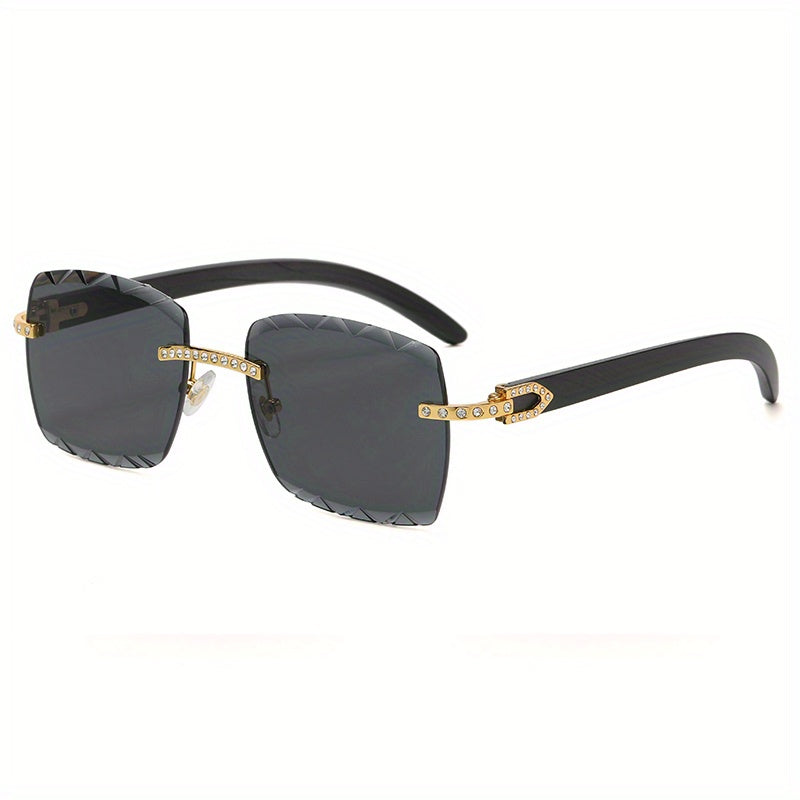Men's Rhinestone Sunglasses for Sports Cycling UV Protection