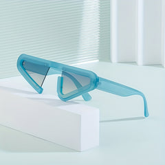 Y2K Triangle Sunglasses UV400 for Women Men Kpop Photo Booth Props Glasses