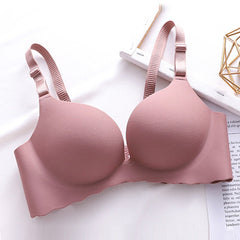 Plunging Push Up Bra Adjustable Padded Bra Women's Lingerie