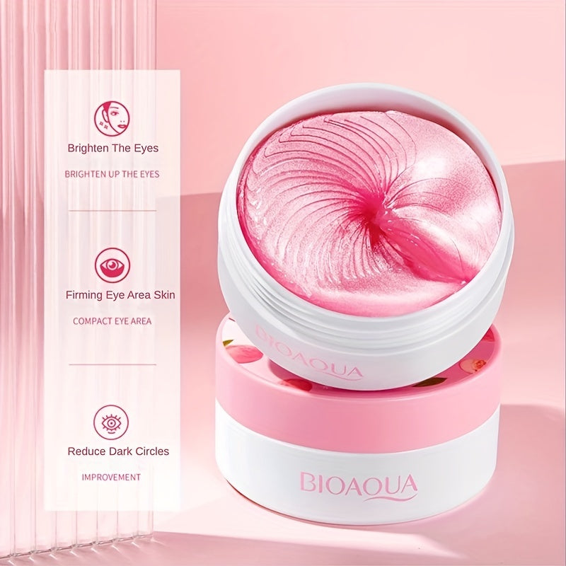 Peach Eye Mask - Hydrates, Smooths, and Firms Skin, Reduces Wrinkles