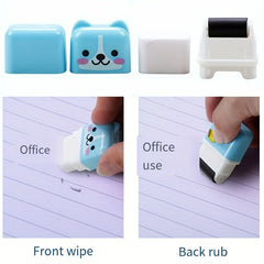 Pencil Roller Eraser With Cleaning Ball Shaving Box Eraser