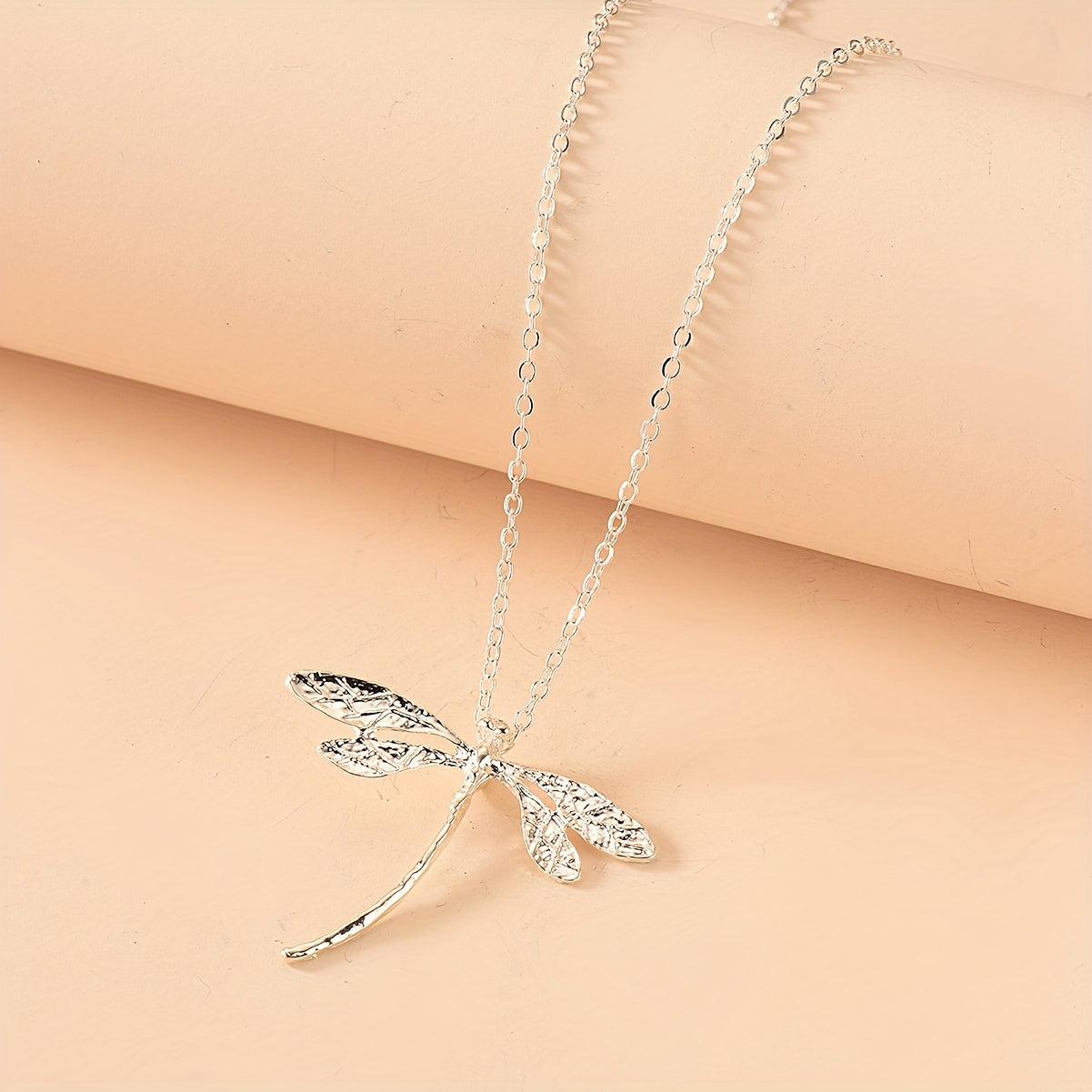 Dragonfly Necklace Natural Insect Pendant Gift For Girlfriend Mother