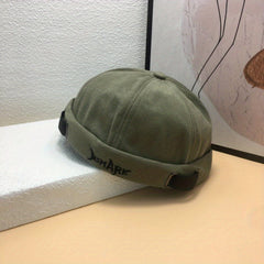 Shark Skull Embroidery Beanie Cap Hip Hop Hat
