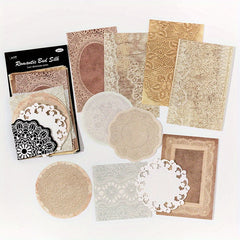 30PCS Vintage DIY Material Paper for Scrapbooking Stationery