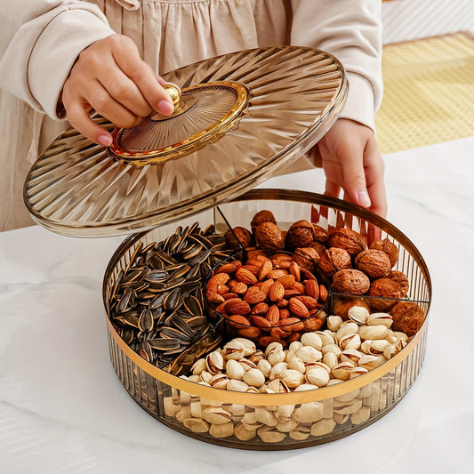 Candy Snack Storage Box With Lid Wedding Party Candy Plate