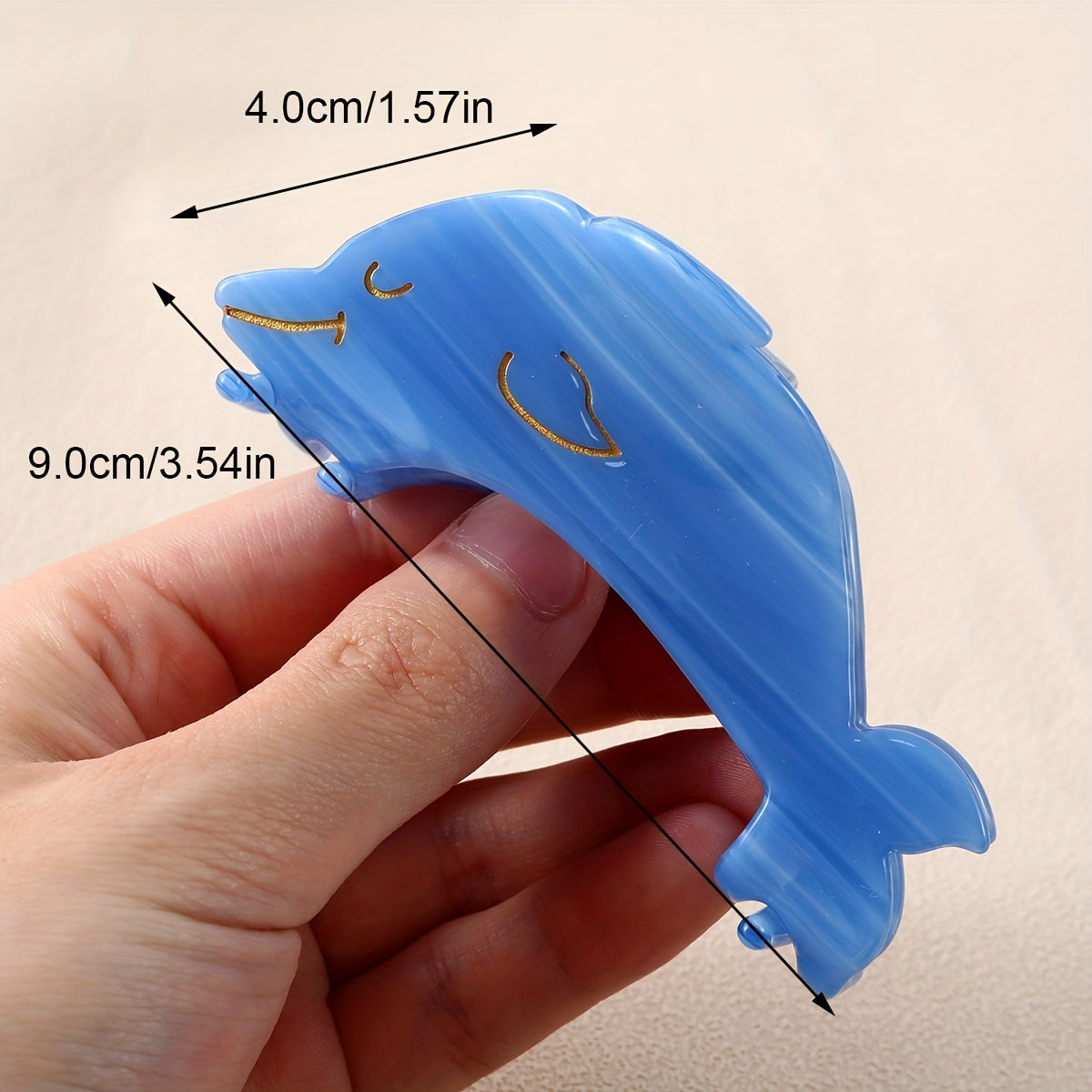 Dolphin Hair Clip Ocean Series Hair Accessories For Women