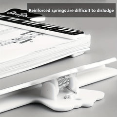 4pcs Piano Music Clip Bookmark Stand Plastic Sheet Music Stand