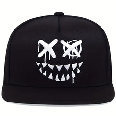 Ghost Face Embroidery Baseball Cap Unisex Couple Snapback Hat