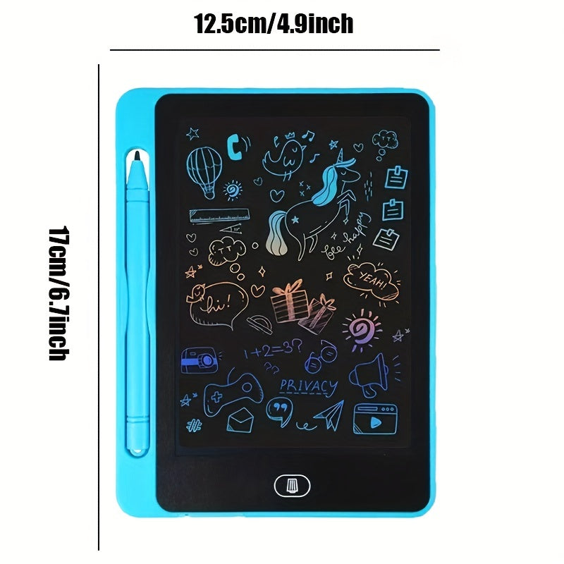 LCD Writing Board 16.51cm Screen Graffiti Board Children Toy