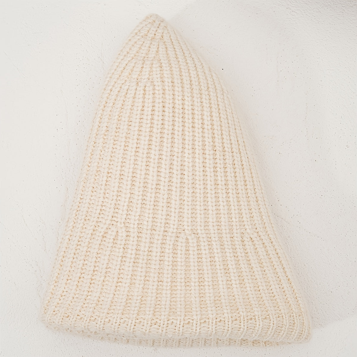 Knitted Solid Bucket Hat Casual Warm Bucket Hat Autumn And Winter