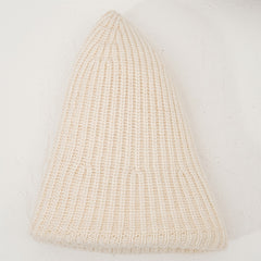 Knitted Solid Bucket Hat Casual Warm Bucket Hat Autumn And Winter