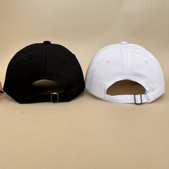 Mr Mrs Bow Embroidered Baseball Cap Solid Sunshade Dad Hat Adjustable
